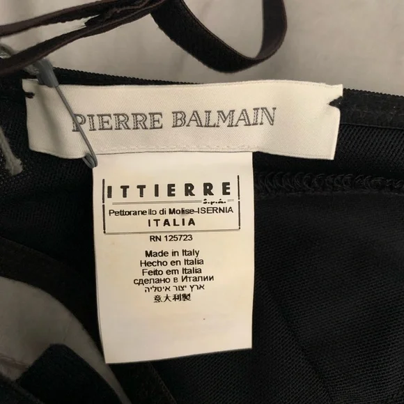 Pierre Balmain Black Bra - Picture 10 of 10
